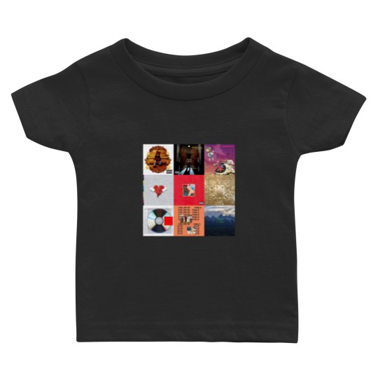 Discover Kanye Albums Baby T Shirts