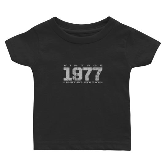 Discover Vintage 1977 Limited Edition Baby T Shirts