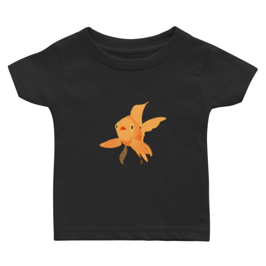 Discover beautiful goldfish funny Baby T Shirts