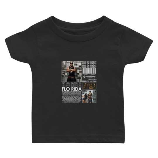 Discover Flo Rida Rap Baby T Shirts, Mail On Sunday Album 90s Y2K Merch Vintage Rapper Hiphop