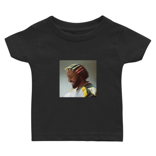 Discover Drake Face Baby T-Shirt - For All The Dogs Tour Merchandise