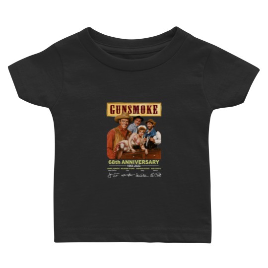 Discover Gunsmoke 68 Years Anniversary 1955-2023 Baby T Shirts