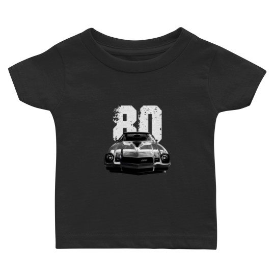 Discover 1980 Camaro Z28 Front Grill View Baby T Shirts