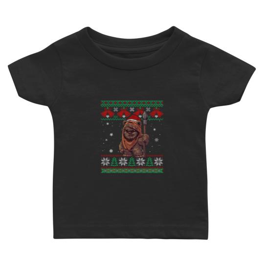 Discover Cute Santa Wicket Ewoks Endor Ugly Sweater Christmas Baby T Shirts