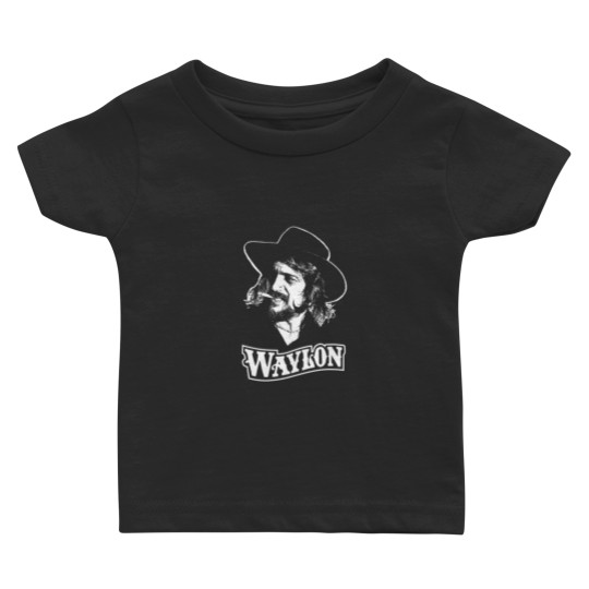 Discover Waylon Jennings Vintage Baby T Shirts, Waylon TOUR 1984 Vintage Baby T Shirts