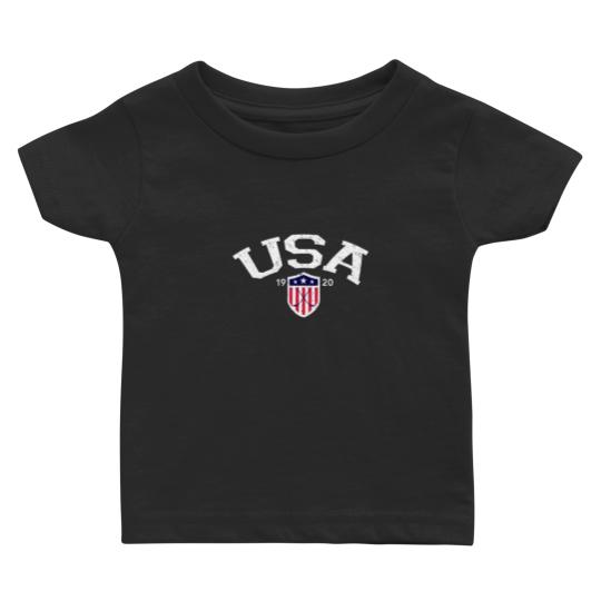 Discover Vintage USA National Hockey Baby T Shirts
