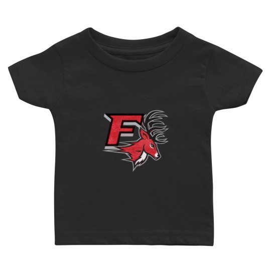 Discover Fairfield University Stags Logo Solo Glitter Baby T Shirts