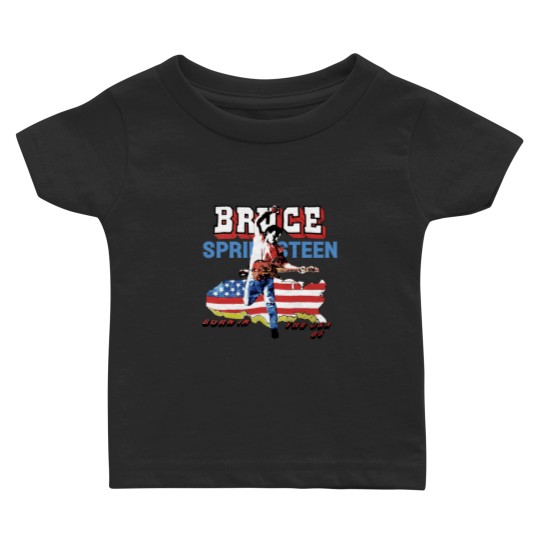 Discover Bruce Springsteen Bon In The Usa Baby T Shirts, Vintage Bruce Springsteen Concert S-5Xl