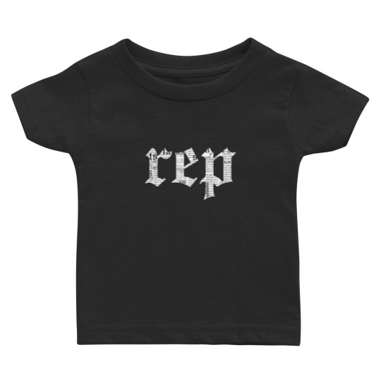 Discover Reputation Baby T-Shirts from Rep Album