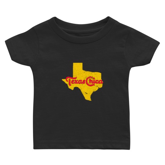 Discover Ykomow Texas Chica Baby T Shirts Womens Vintage State Texas Love Graphic Tees