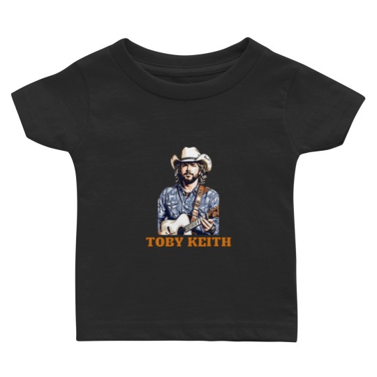 Discover American Country Music Singer Toby Keith Baby T Shirts