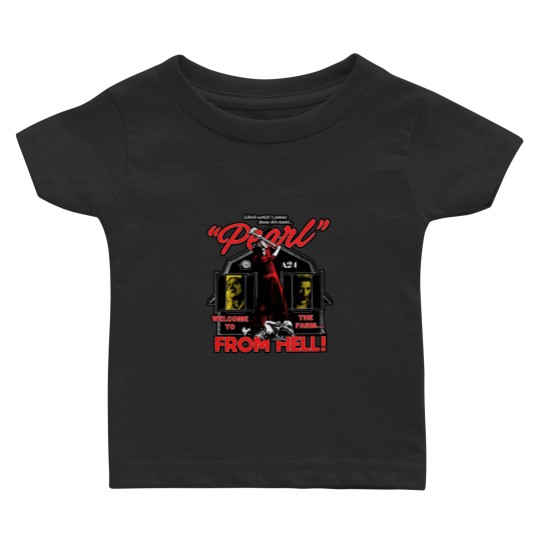 Discover Pearl Welcome To The Farm From Hell Baby T Shirts, Pearl Horror A24 Movie