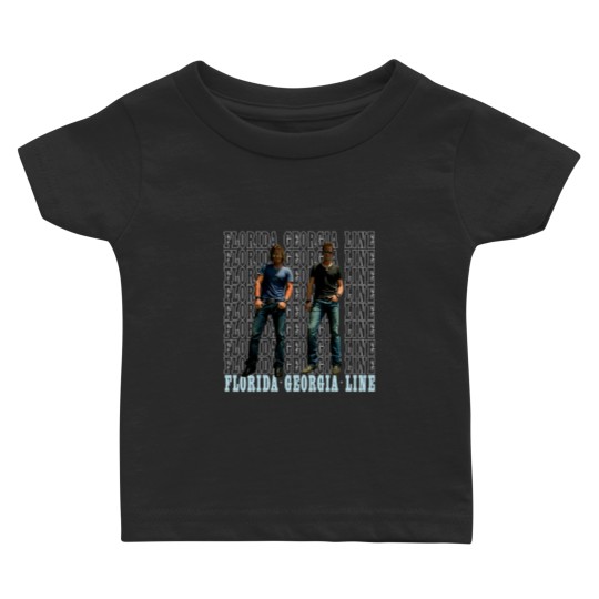 Discover Florida Georgia Line 2013 tour black Baby T Shirts - small