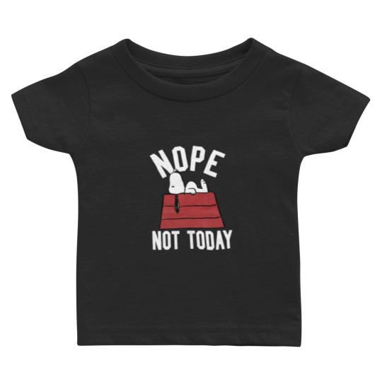 Discover Snoopy Nope Not Today Baby T Shirts