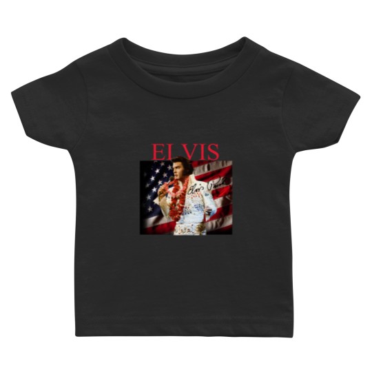Discover Elvis Presley Signature Cotton T- Baby T Shirts Gift Unisex All Size S to 2345XL