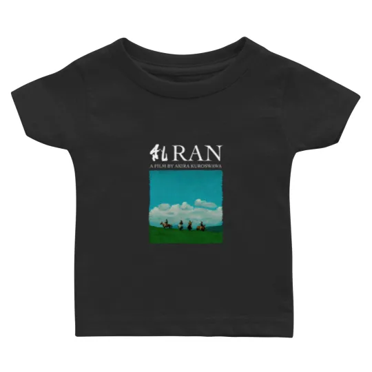 Discover Akira Kurosawa - Ran Illustration with Title - Kurosawa - Baby T Shirts