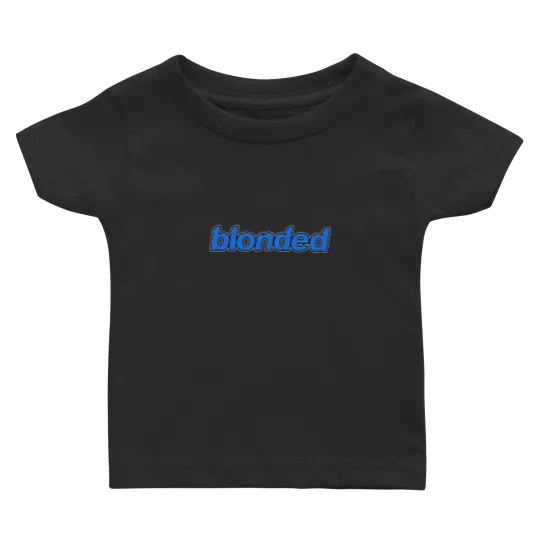 Discover Frank Ocean Blonded Logo Baby T Shirts Black Medium