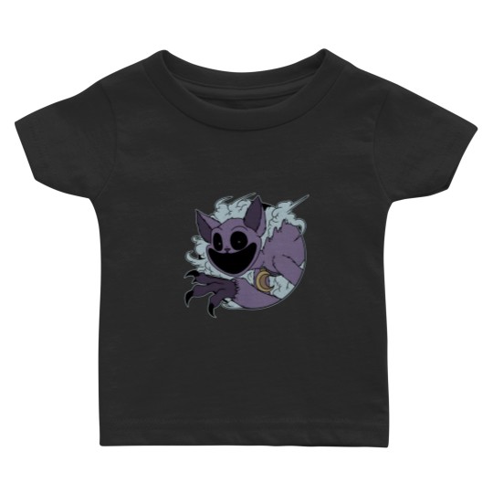 Discover Smiling Critters Cat Nap Poppy Playtime Baby T Shirts, Horror Game Baby T Shirts