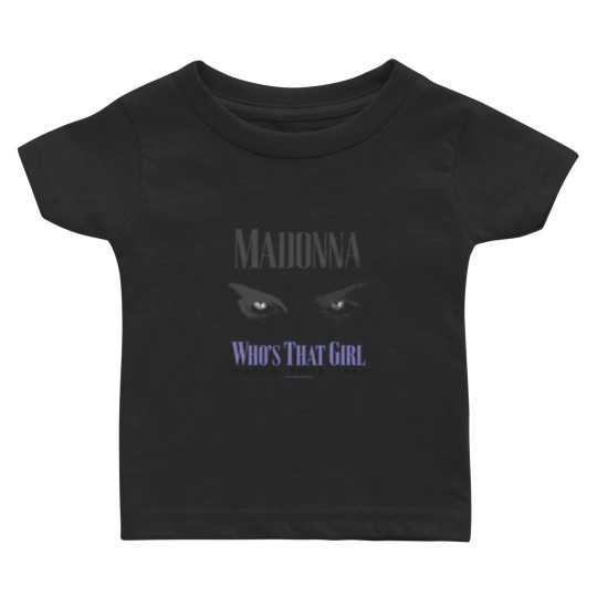 Discover 1987 Vintage Madonna Who's That Girl Tour Baby T Shirts