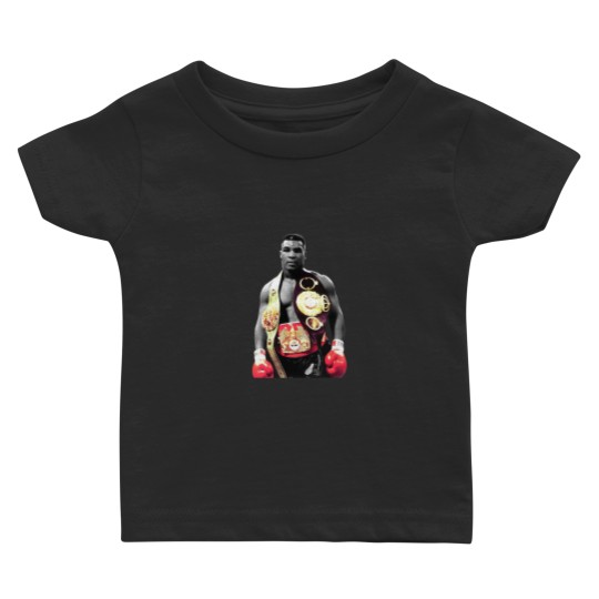 Discover Mike Tyson Boxing Men Baby T Shirts Black Cotton Baby T Shirts All Sizes S to 5XL