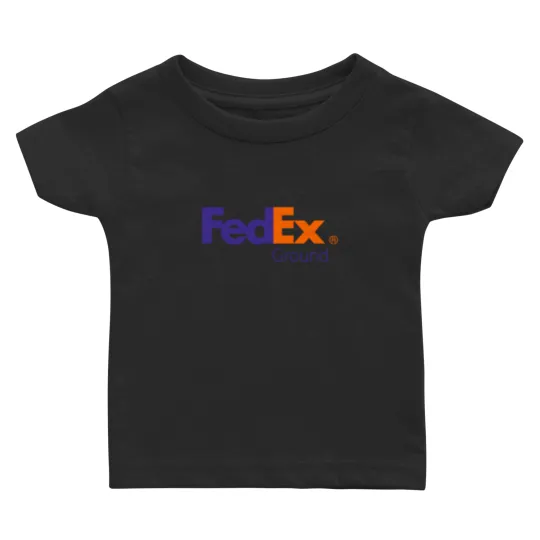 Discover FedEx Ground Delivery Logo Baby T Shirts