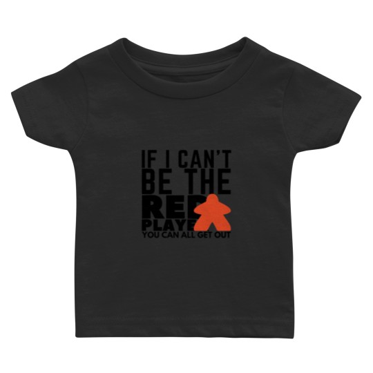 Discover Board Game Red Player Art Baby T-shirts
