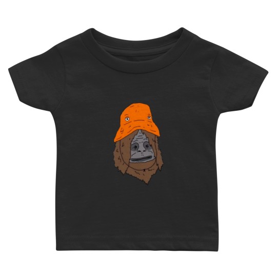 Discover Sassy the Sasquatch Head Baby T-shirts