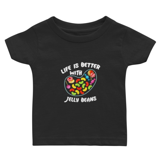 Discover Life Better Jelly Bean Candy Fruity Juicy Day Baby T Shirts