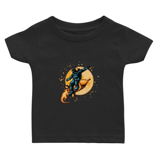Discover Astronaut Monitor Space E 2 Baby T-shirts