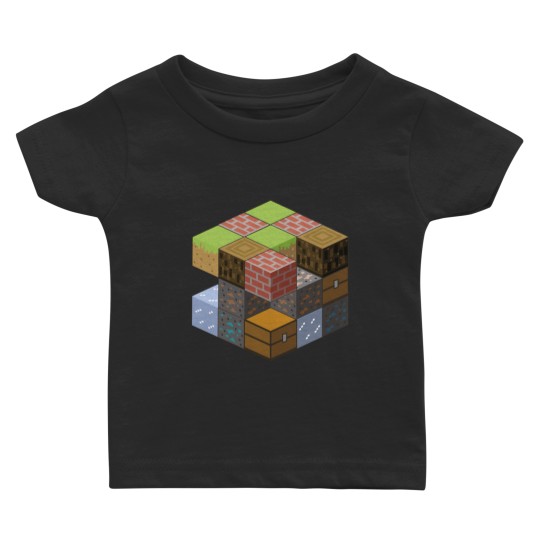 Discover Cube World Baby T-shirts