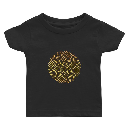 Discover Sunflower Seed Fibonacci Spiral Golden Ratio Mathematics Geometry Corgi Baby T-shirts
