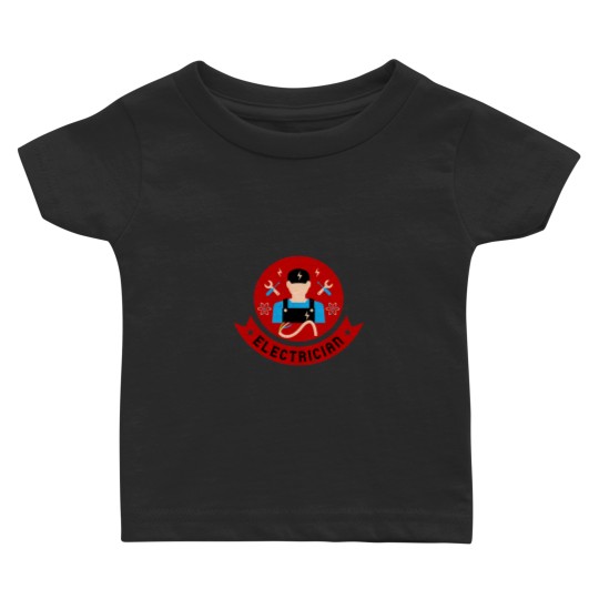 Discover Electrician Baby T-shirts