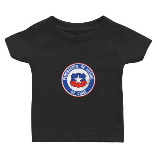 Discover Chile Soccer Flag Team Support Gift Baby T-shirts