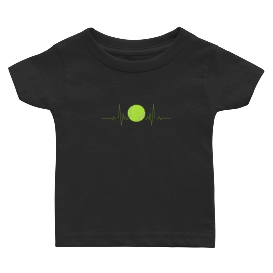 Discover Tennis Player Costume Heartbeat Baby T Shirts