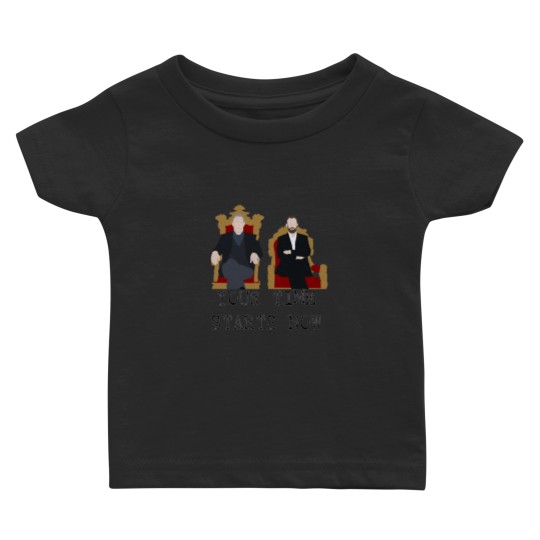 Discover Your Time Starts Now. Taskmaster Baby T-shirts