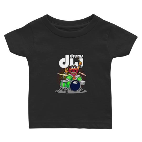 Discover ANIMAL DRUMMER DW GREEN DRUMS Classic Baby T Shirts