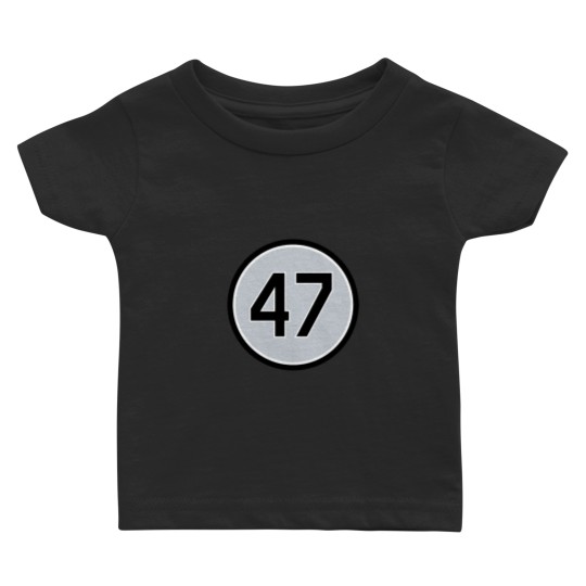 Discover Gio Gonzalez 47 Jersey Number Baby T-shirts