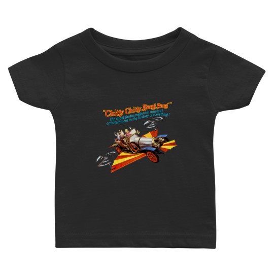 Discover Chitty Chitty Bang Bang Sticker Mask Baby T-shirts