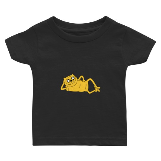 Discover Jake the Human Sticker Baby T-shirts