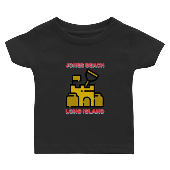 Discover Jones Beach Long Island 6 Baby T-shirts