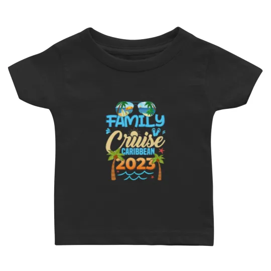 Discover Family Cruise Caribbean 2023 Summer Matching Vacation 2023 Baby T Shirts