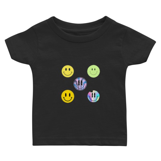 Discover Smiley Faces Pack Baby T-shirts