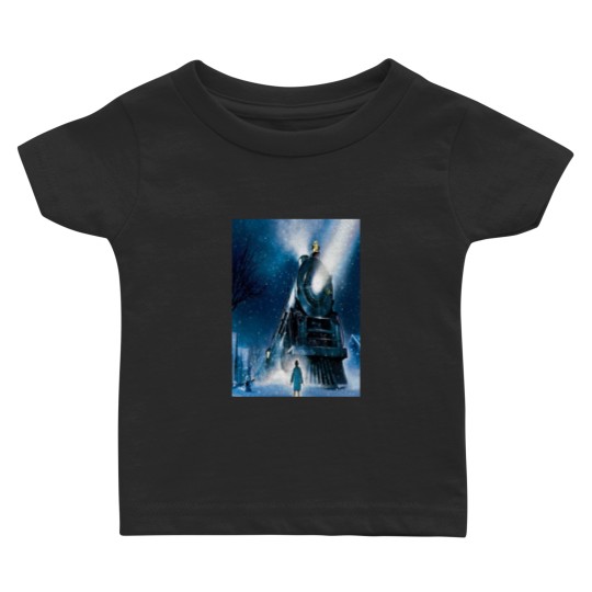 Discover A train to the North Pole Baby T-shirts