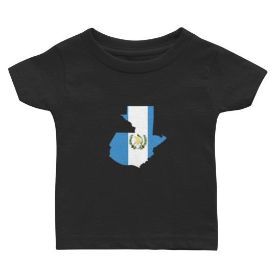 Discover Guatemala Flag Map Baby T-shirts