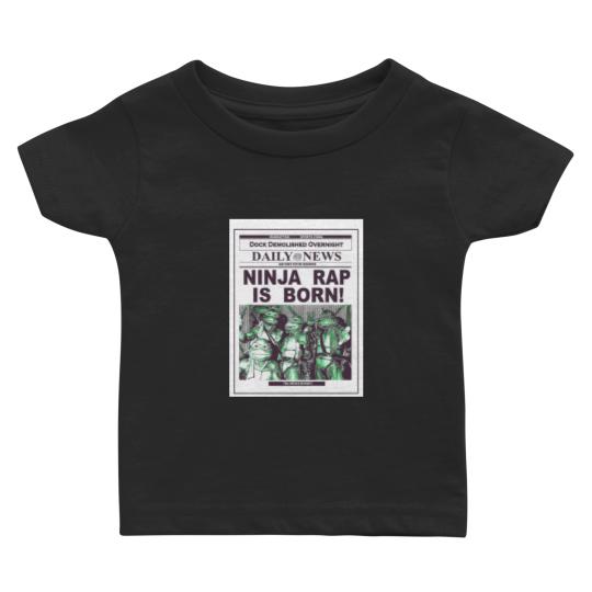 Discover Ninja Rap is born Graphic Baby T-shirts