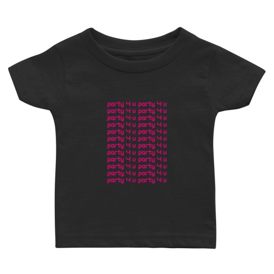 Discover PARTY 4 U CHARLI XCX CUTE TEXT MESSAGE SONG LYRICS HOW I'M FEELING NOW arca  3 Baby T-shirts