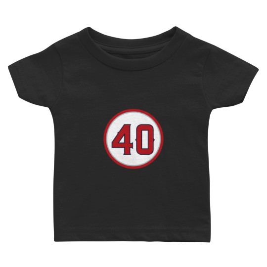 Discover Troy Percival 40 Jersey Number Baby T-shirts