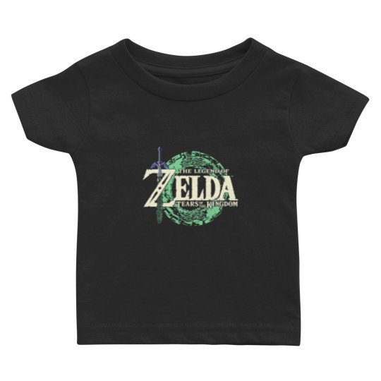 Discover The Legend Of Zelda Tears Of The Kingdom Logo Baby T Shirts