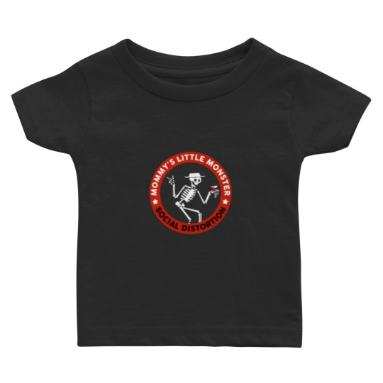 Discover Mommy's Little Monster Social Distortion Bands Music Baby T-shirts