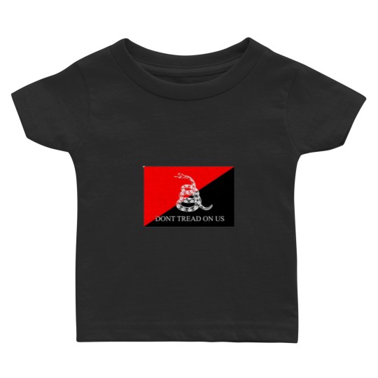 Discover Anarcho-Communist Gadsden Flag Baby T-shirts